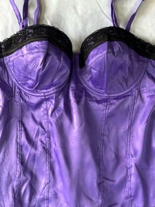 Bustier Satin Lace Corset