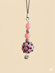 Handmade Phone Charm Beaded