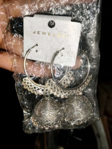 Hoop Jhumka Earrings