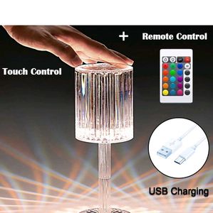 Crystal Table Lamp
