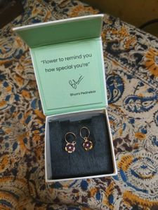 92.5 GIVA Rose Gold Drop Hoops