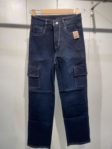 Levi's High-Waisted Cargo Jeans