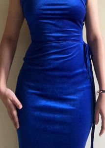 Blue Bodycon Dress