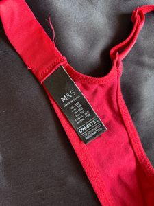 Marks &amp; Spencer Red Push Up Bra