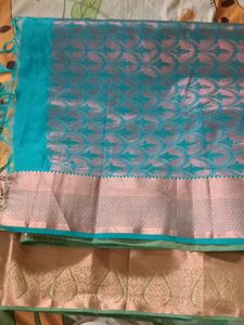 new Elegant Teal Saree one plus  offe