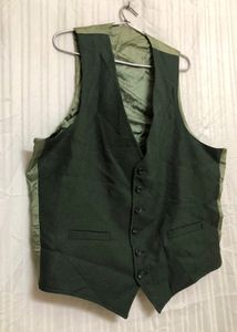 Green 2 In 1 Waistcoat