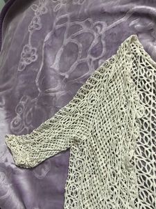 White Cotton Shrug