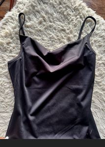 Sleek Little Black Dress - Bodycon Midi