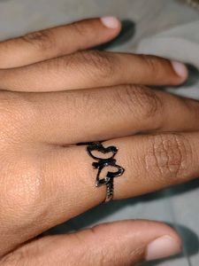 Oxidized Jhumka Earrings with ring 💍