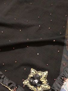Elegant Black Saree