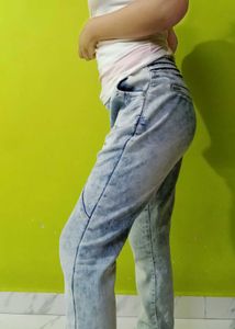Acid Wash Jeans
