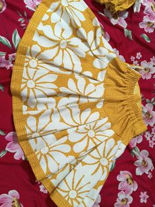skirt Top with pajami