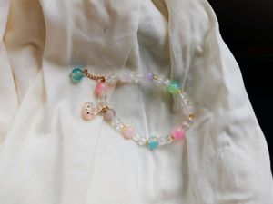 Cute Pinteresty Glass Bracelet
