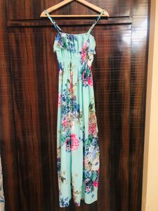 Long Sleeve Less Dress Stretchable Upto Size 38