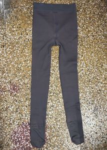 Grey Fleece Leggings - Comfortable and Stylish