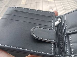 Black Wallet With Multiple Pockets