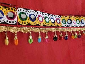 Cowrie Shell Multiple Colour Kamarbandh