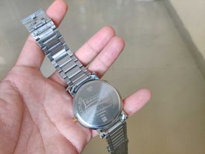 Sonata Silver Watch