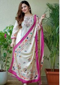 Sequin Work Kurta Set