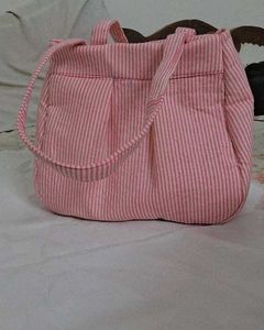 Vintage  Fabric  Beautiful Handbag
