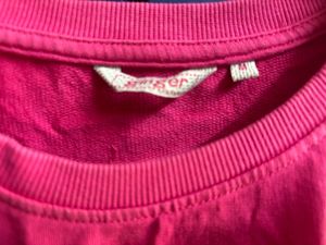 Ginger Hot pink full sleeve crop top