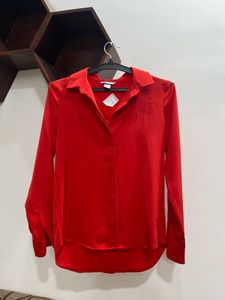 Red Long Sleeve Shirt