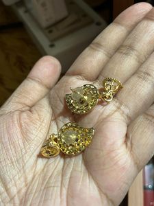 AD Stone Wedding Earring Stud