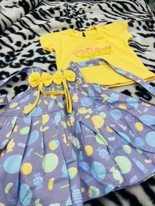 Girls Yellow Dress 👗