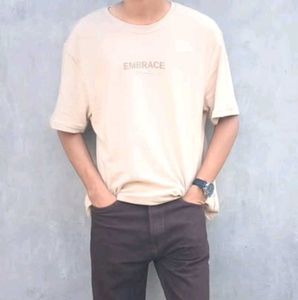 Beige Embrace T-Shirt