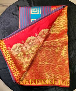 Vibrant Banarasi Saree