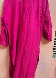 Pink Kurta For Daily Wear