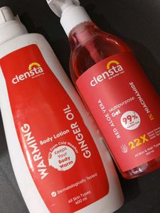 Clensta Body Lotion &amp; Gel Duo