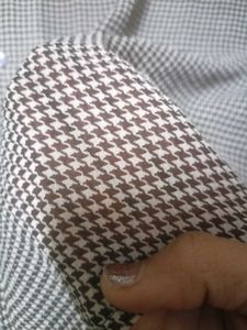 Houndstooth blouse