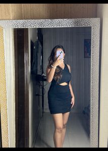 Stomach Cut Out Hot Dress