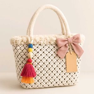 Handmade Macrame Tote Bag