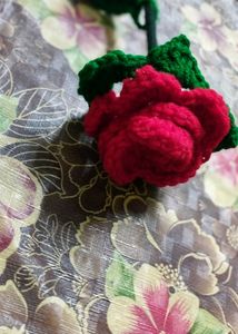 Crochet Rose Flower