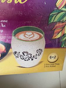 Snacks Plate With Cup