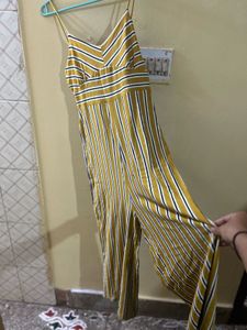 Striped Jumpsuit