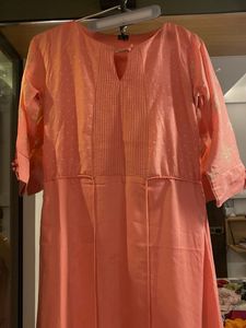 Peach Kurta