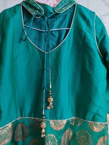 Pretty Green Gown