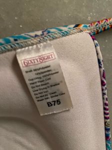 Patterned Bikini Top