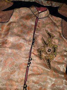Elegant  Kurta Set With Long Skart