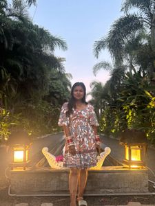 Floral Print Mini Dress