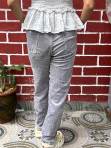 Gray Corduroy Pants