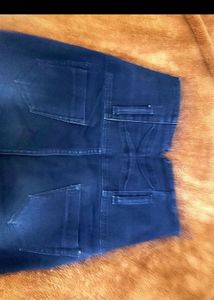 High Waist Blue Denim 👖✨