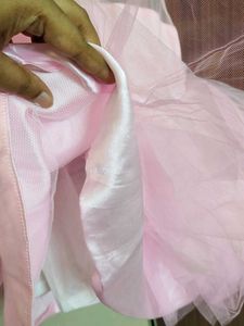 Pink Party Frock For Babies