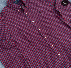 Ralph Lauren Blue Redplqid Shirt