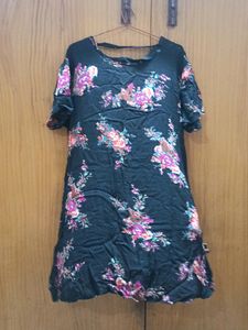 Here&Now Floral Print mini Dress