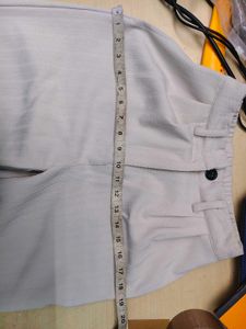 Sleeveless Textured Waistcoat With Wide Leg Pants