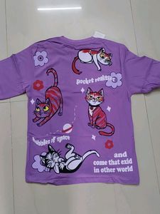 Oversized Tshirts Front &amp; Back Print Tshirt